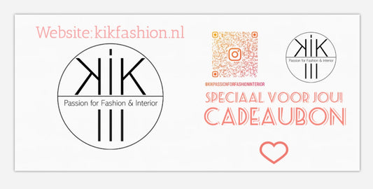 KIK Fashion & Interior cadeaubon