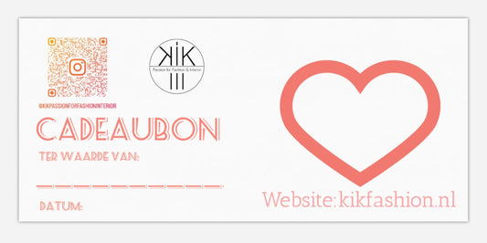 KIK Fashion & Interior cadeaubon